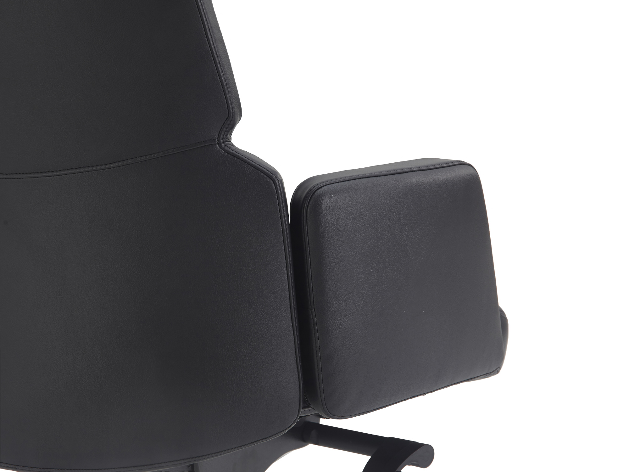 Изображение кресло rv design lavoro (a2411-1) кожа черная